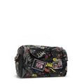 BANDOLERA MENSAJERA DE TELA VAQUERA GRIS